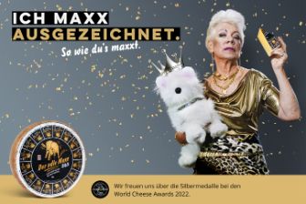 Der edle Maxx gewinnt Silbermedaille an World Cheese Awards