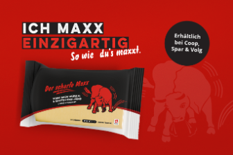 Der scharfe Maxx bei Coop Volg Spar erhältlich