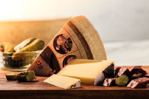 Food-Fotografie mit Käsestücken vom «Käsermeister»