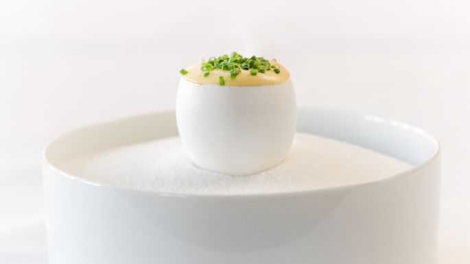 Rezept von Sternekoch Christian Kuchler, Ei Surprise