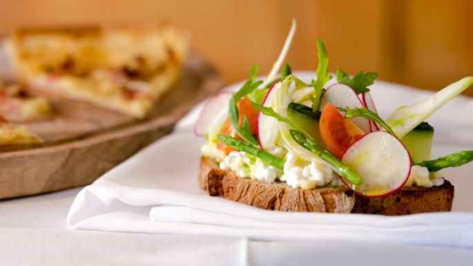 Käserezept, Frühlingsschnitten vom Sternekoch