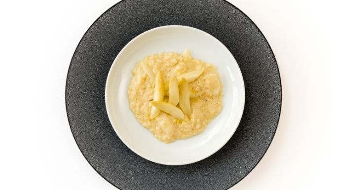 Käsegenuss mit Rezepten, Risotto mit Spargel zum nachkochen