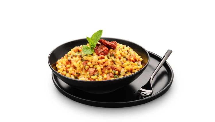 Käsegenuss mit Fregola Sarda Tostata, Rezept mit Käse 